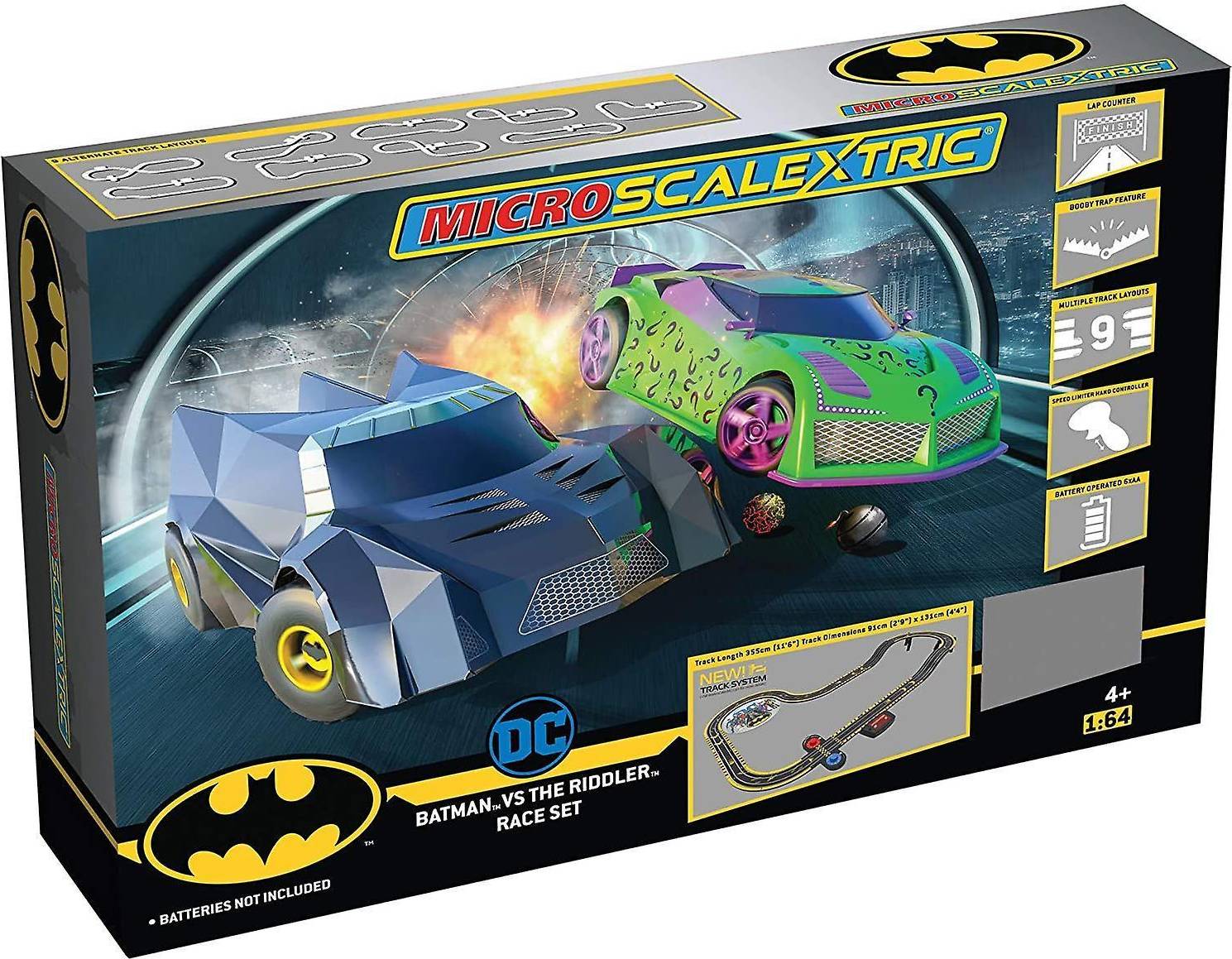 Scalextric Batman vs The Riddler Race Set G1170M