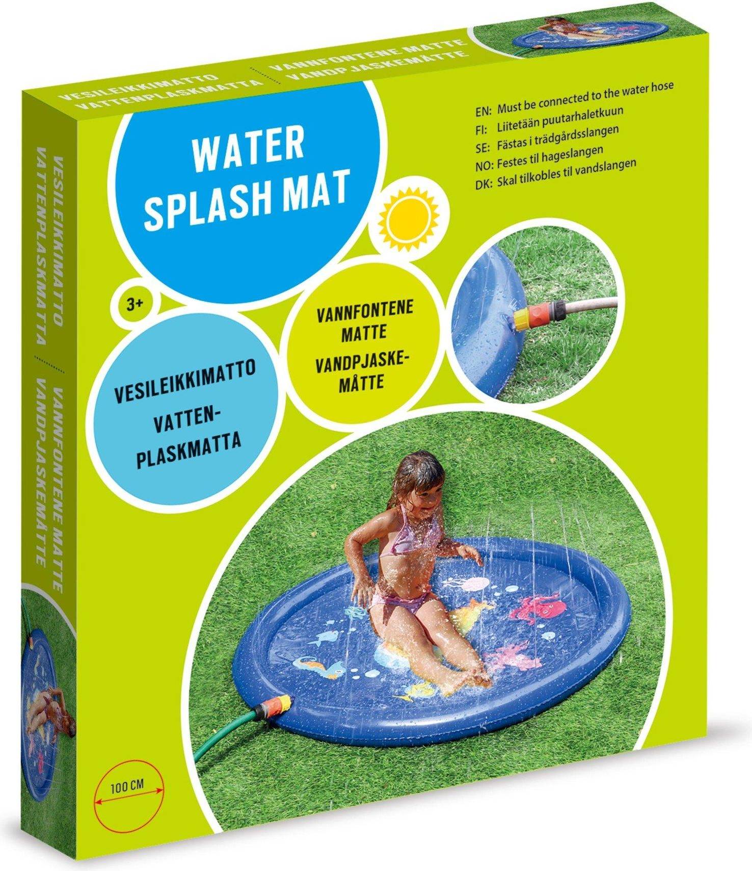 Spring Summer Water Splash Mat 100cm
