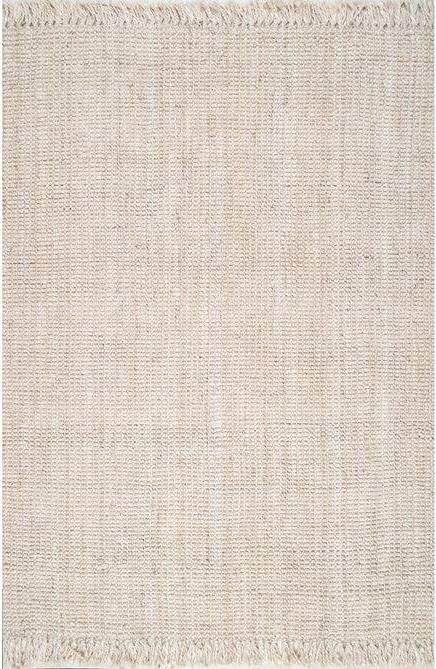 Nuloom Hand Woven Chunky Loop Jute Area Rug