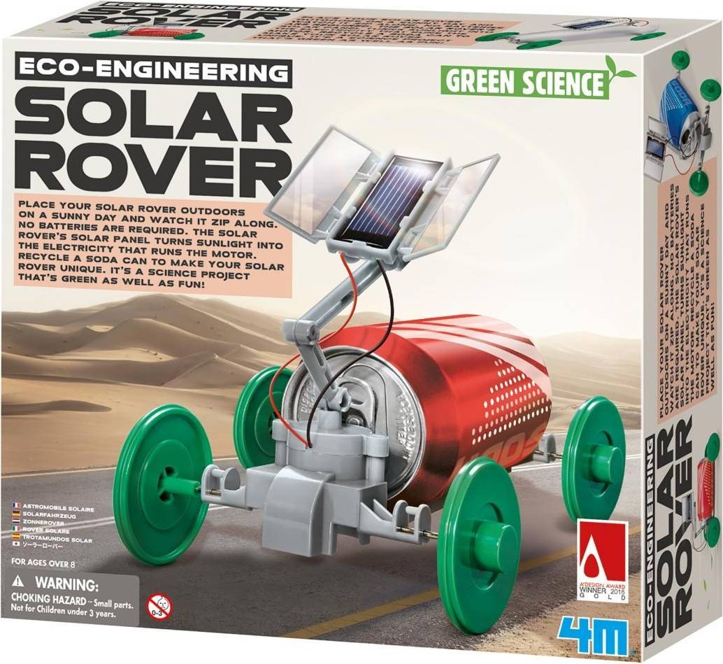 Redbox 4M Kidslabs Solar Rover Science Kit Stem