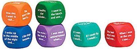 Learning Resources Writing Prompt Cubes