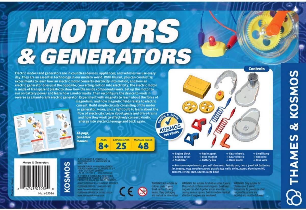 Motors Generators Experiment Kit