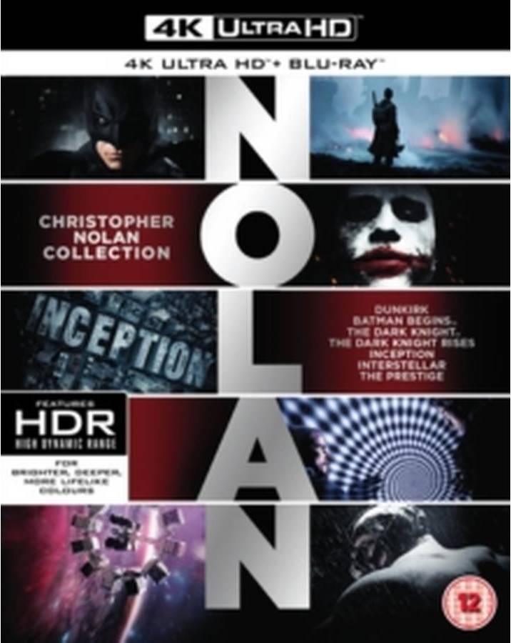 4k blu ray collection Christopher Nolan Collection