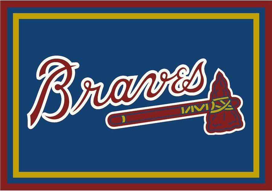 Atlanta Braves Spirit Rug