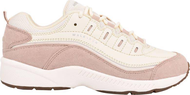 Easy Spirit Romy W - Beige/Multi Suede