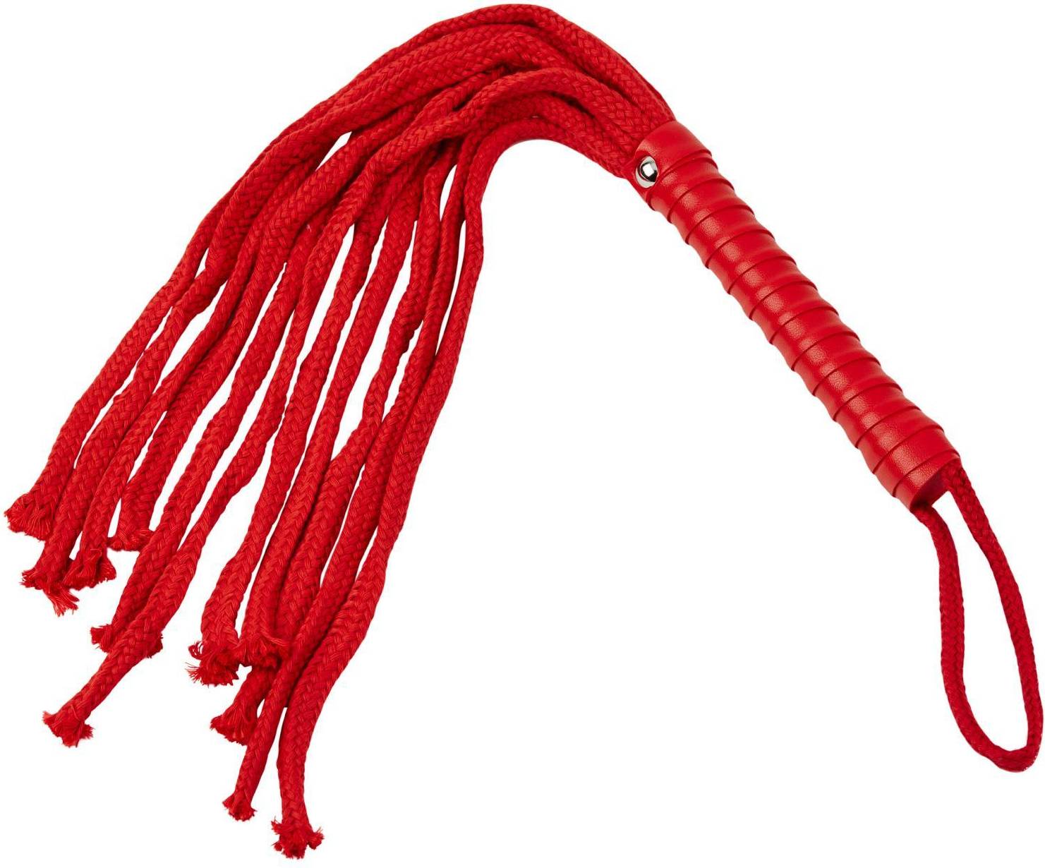 S&amp,M Red Rope Flogger