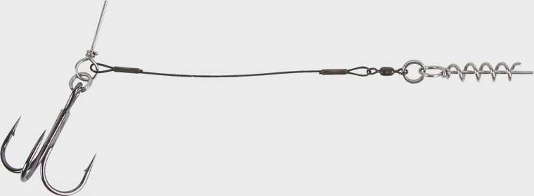 CWC Pro Single Stinger 60lbs 1/0