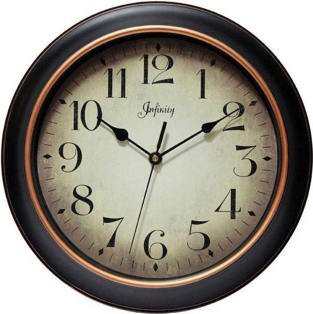Infinity Instruments 12" Precedent Wall Clock 30.5cm