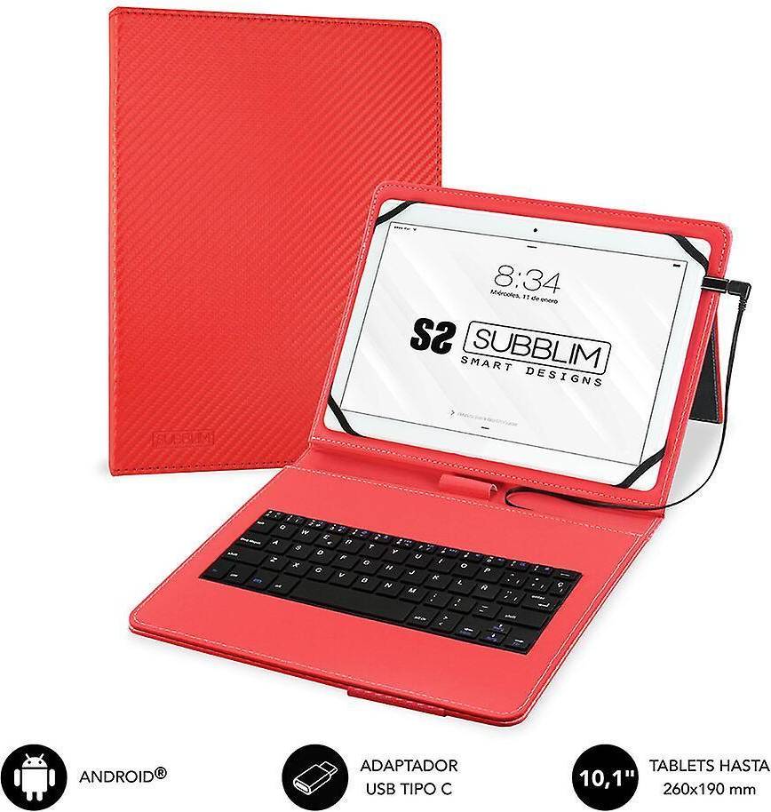 Keytab Pro USB 10.1" Rouge