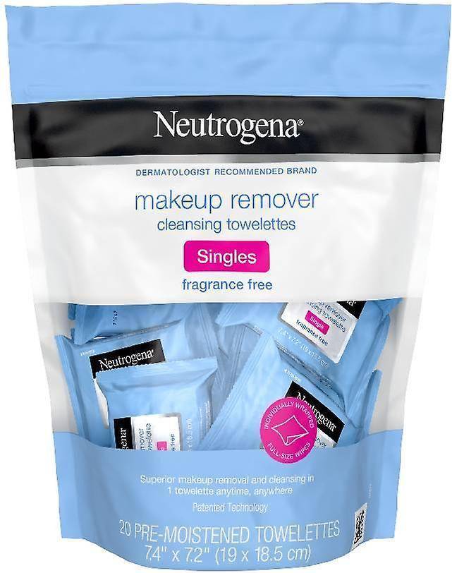 Neutrogena Duftfri Makeupfjerner Rensehndklde Enkeltvis -