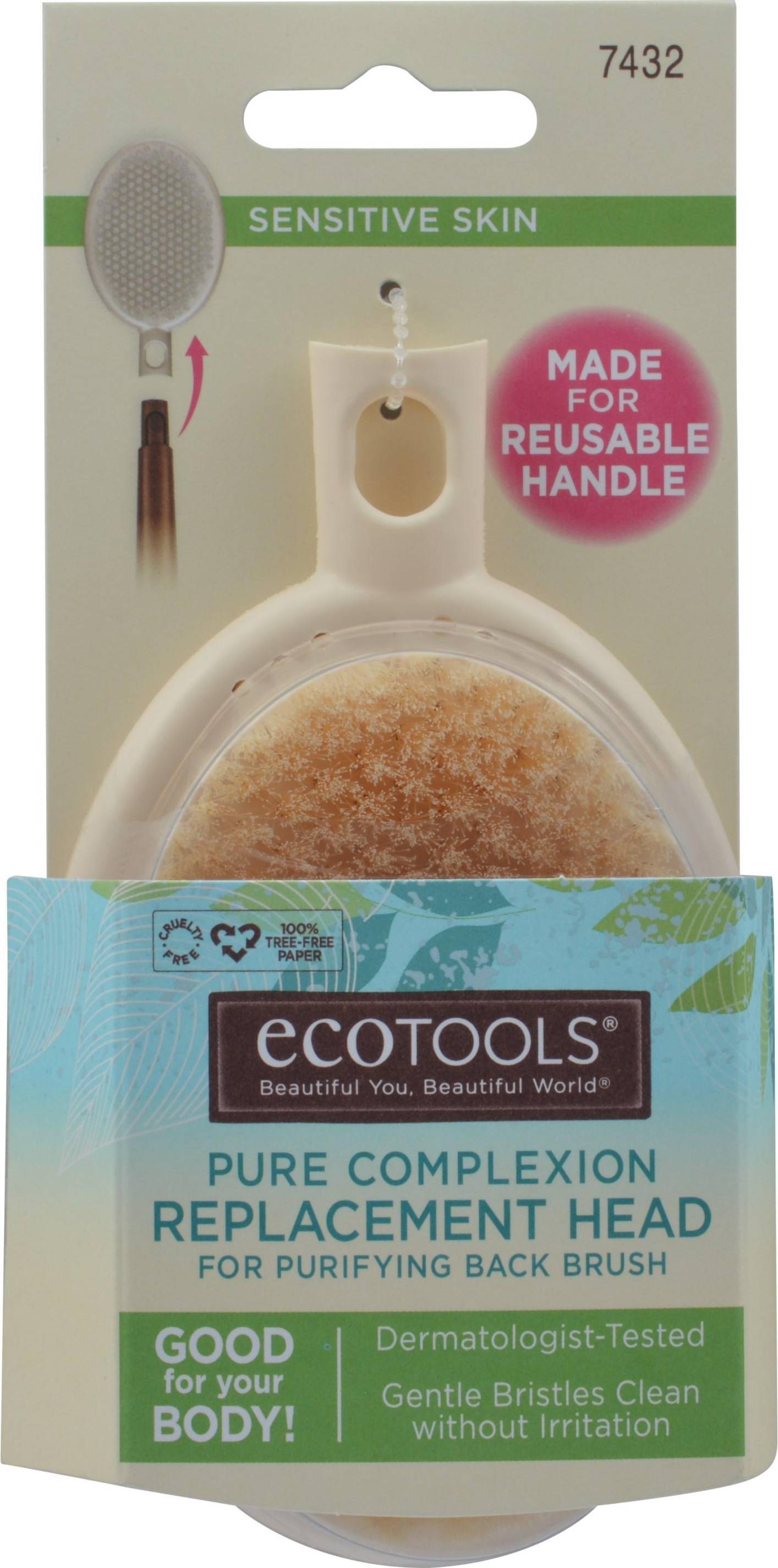 EcoTools Replacement Rygbørstehovede Neutral