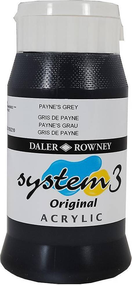 Daler Rowney Rowney System 3 500ml Paynes Grey 065