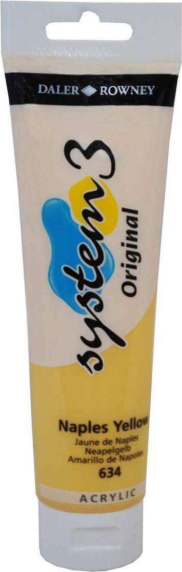 Daler Rowney System3 150 ml Naples Yellow