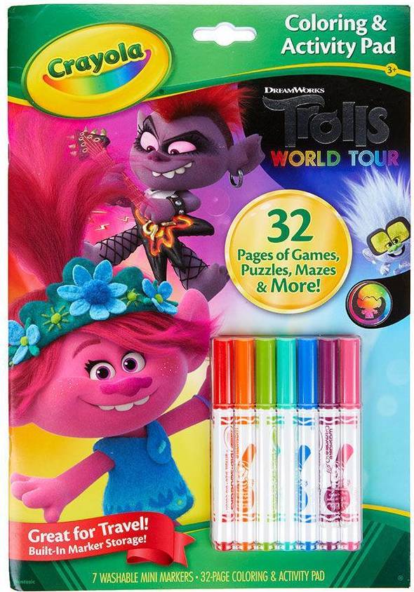 Crayola Trolls Color & Activity Set