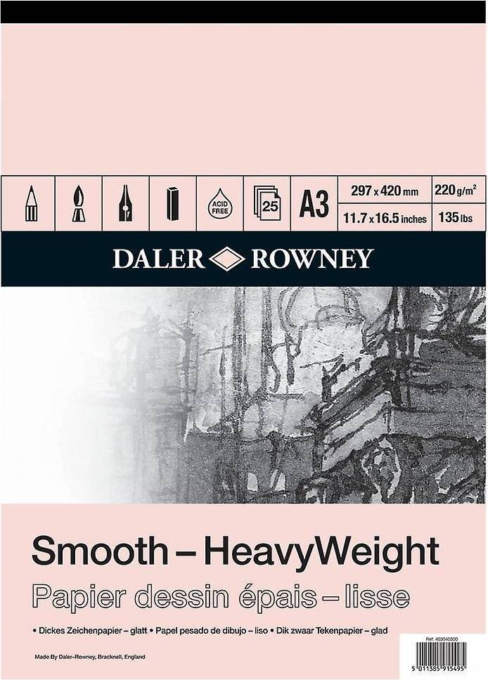 Daler Rowney DR Ritblock Heavy Weight A3