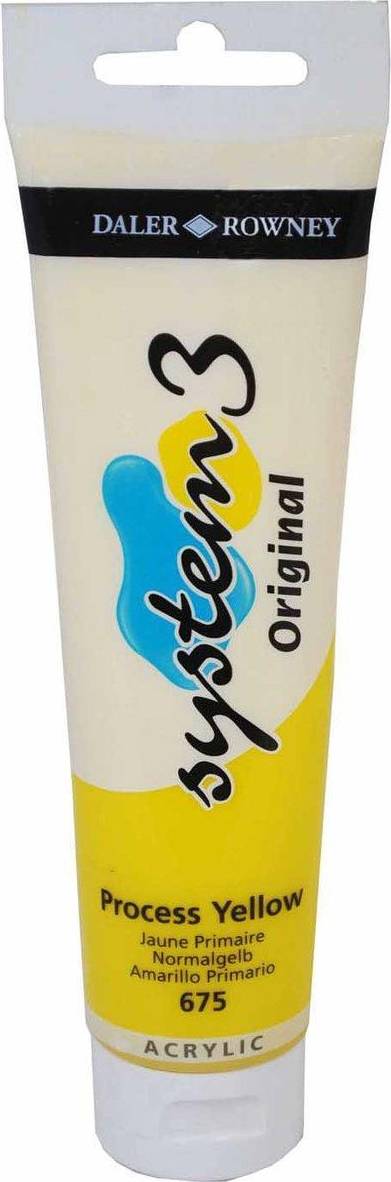 Daler Rowney System3 150 ml Process Yellow