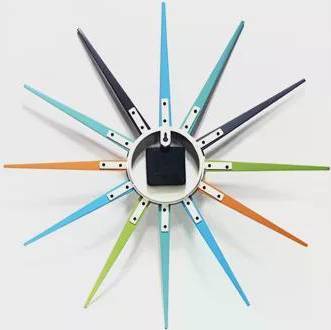 Infinity Instruments Starburst Wall Clock 52.1cm