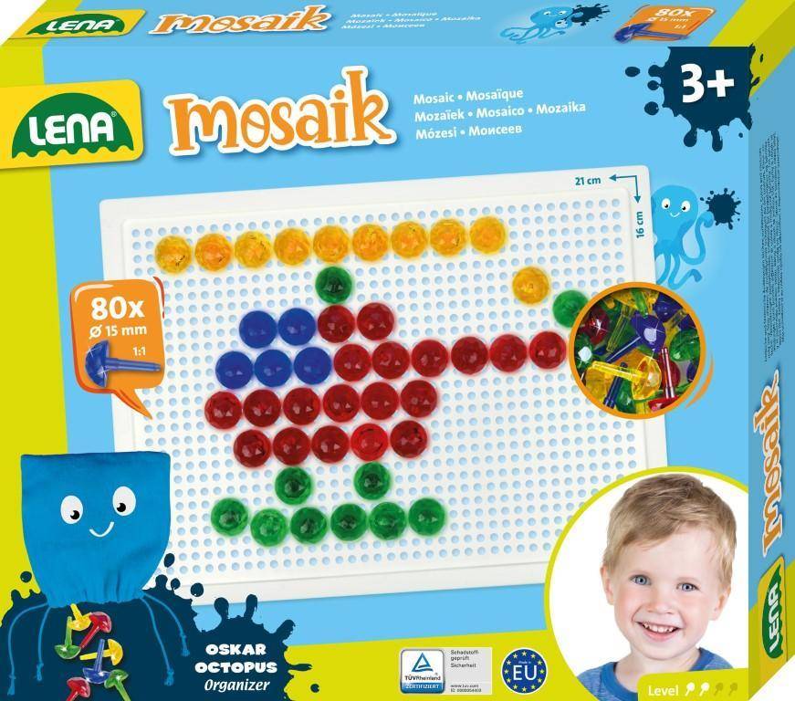 Lena Mosaic Plug In Game Set