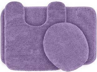 Traditional Bath Rug 3-Pack