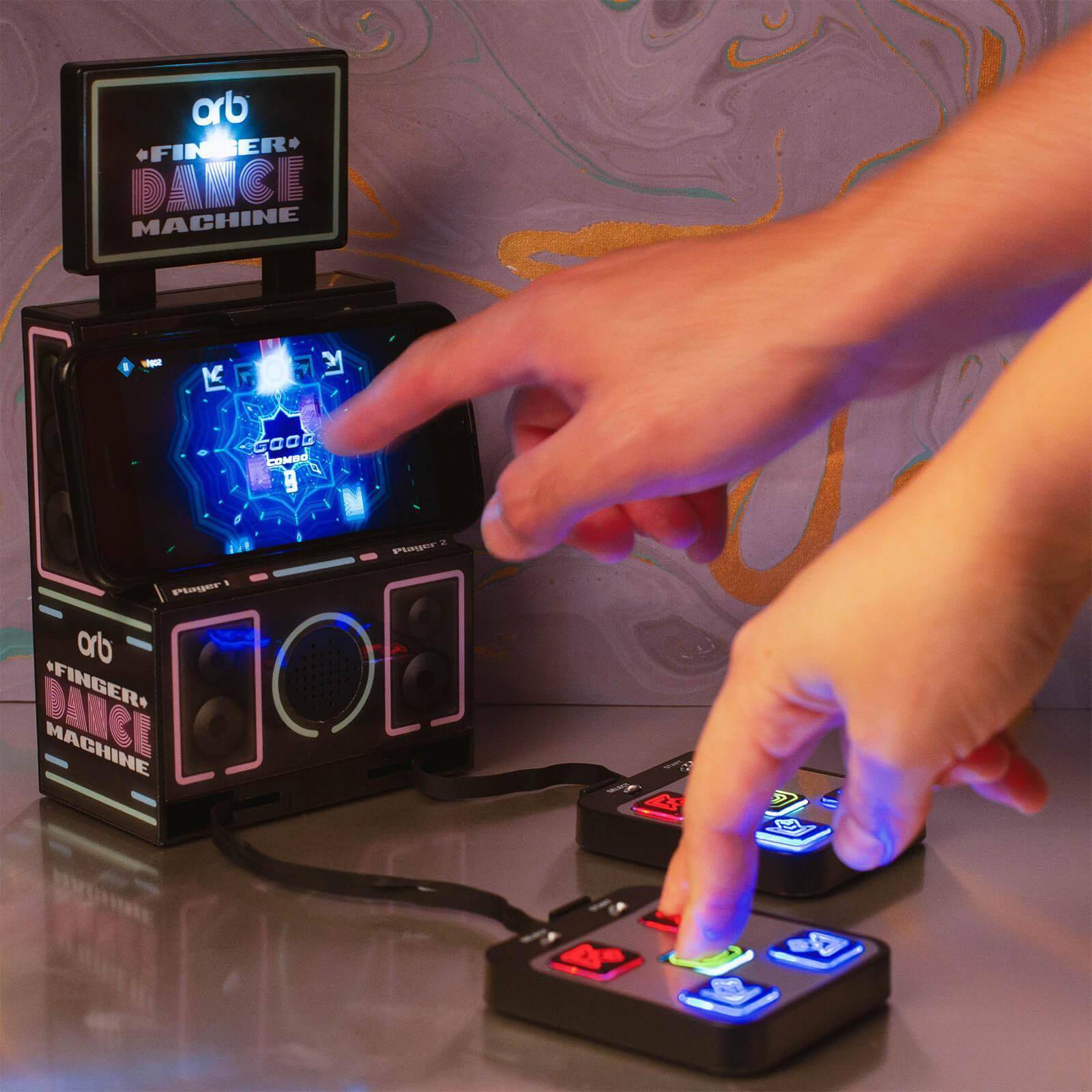 Orb Retro Finger Dance Mini Arcade Machine