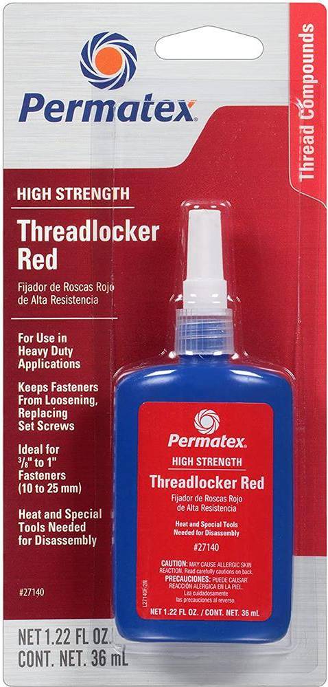 High Strength Threadlocker RED 36mL