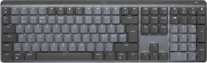 Logitech MX Mechanical Mini Wireless Illuminated Keyboard Bluetooth LE QWERTY R.-U.