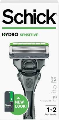Schick Hydro Sensitive Razor + 2 Cartridges