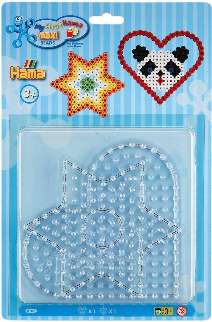 Hama Beads Maxi Pin Plate Set