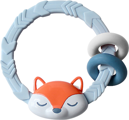 Fox Ritzy Rattle Teether
