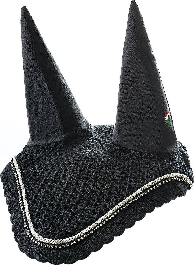Rio Ear Bonnet with Rhinestone Trim