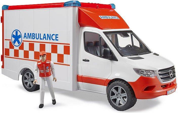 Bruder MB Sprinter Ambulance with Driver 02676