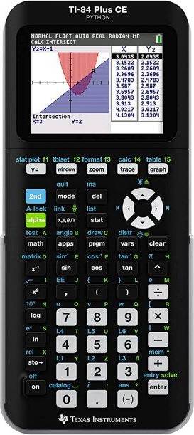 Texas lommeregner Texas Instruments TI-84 Plus CE