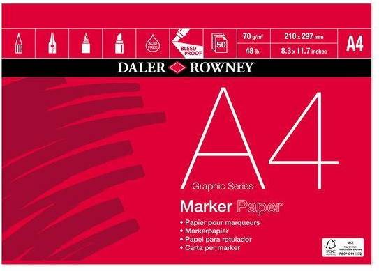 A4 paper Daler Rowney Daler-Rowney Marker Paper A4