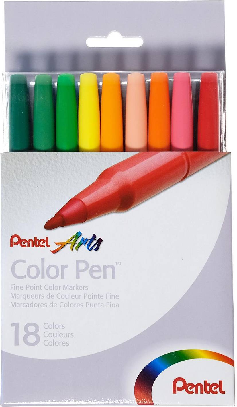 Color Pen Set 18-Colors