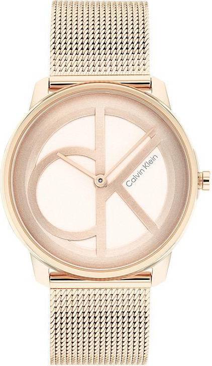 Iconic Mesh Gold Watch
