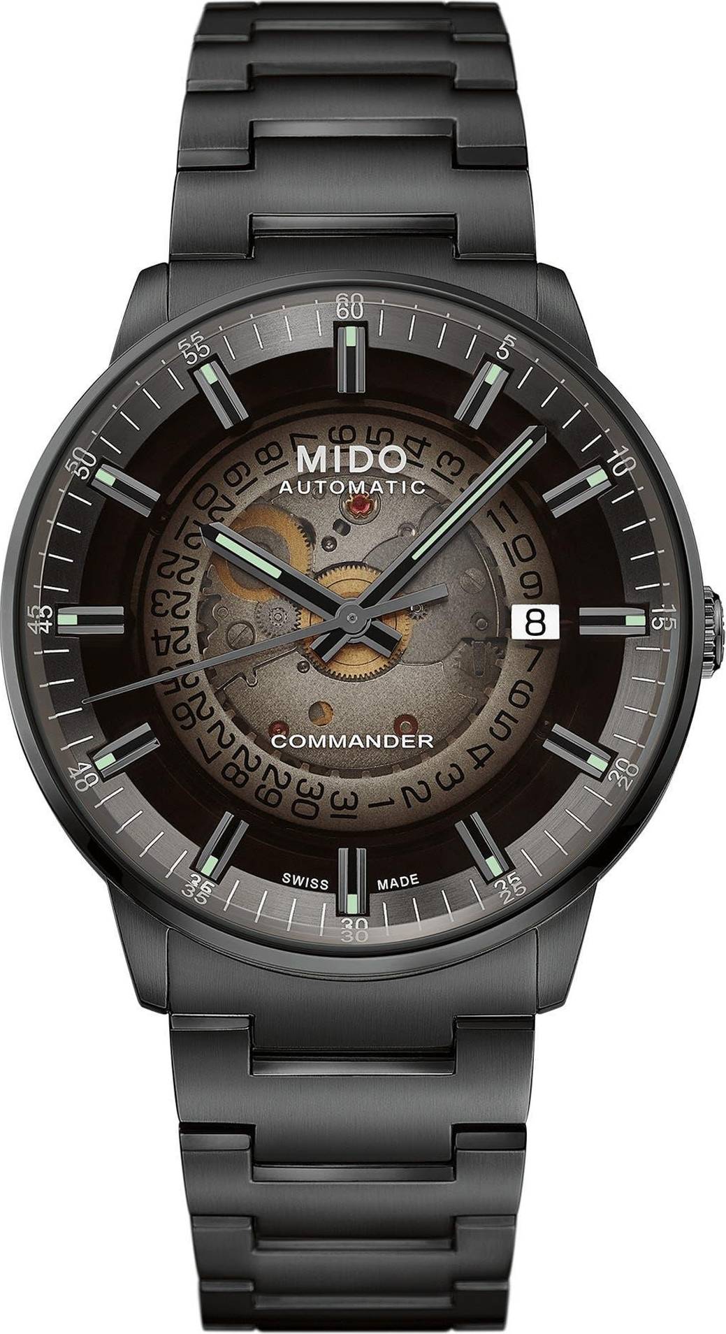Commander Gradient Watch, 40mm Black