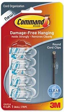 Command Round Cord Clips