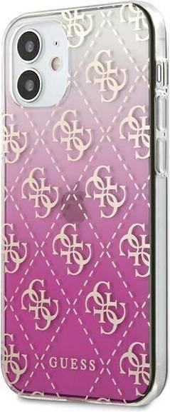 Guess Skal iPhone 12 mini Gradient Rosa