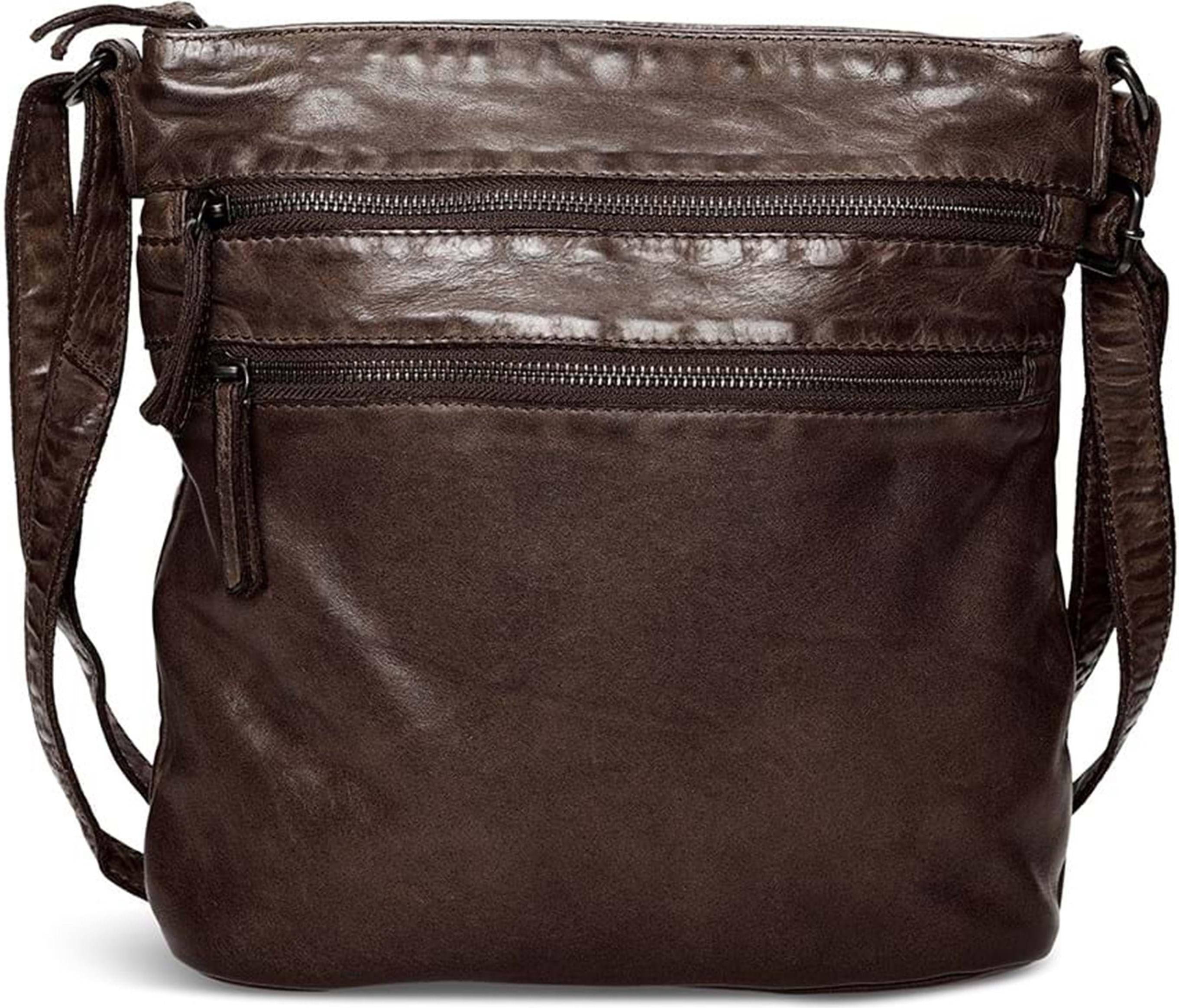 Pia Ries Washed Medium Crossover Style 066 - Brown
