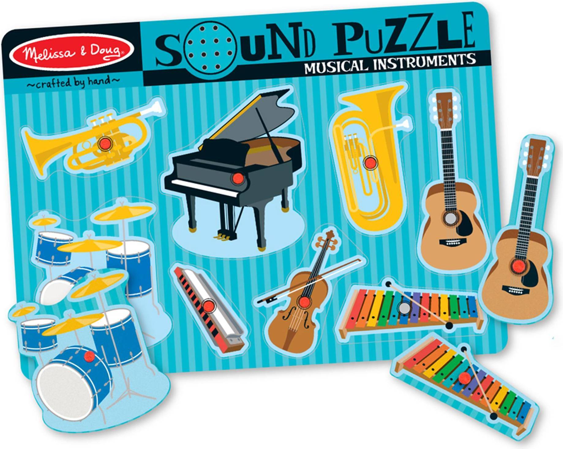 Melissa & Doug Sound Puzzle Musical Instruments
