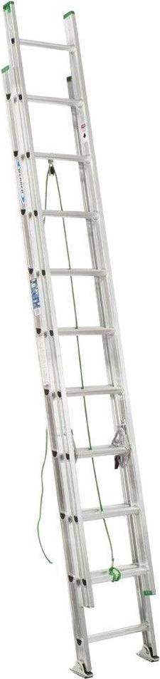 Type II Aluminum D-Rung Extension Ladder 2