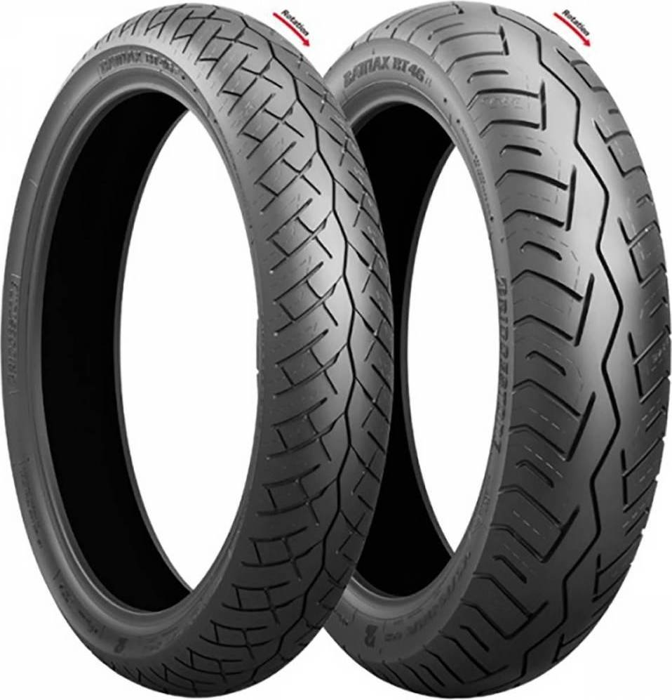 Bridgestone BT46 R 130/80-18 TL 66V Rear Wheel