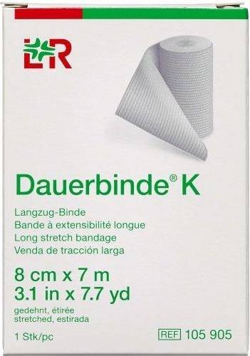 Lohmann & Rauscher Dauerbinde K 8cmx7m
