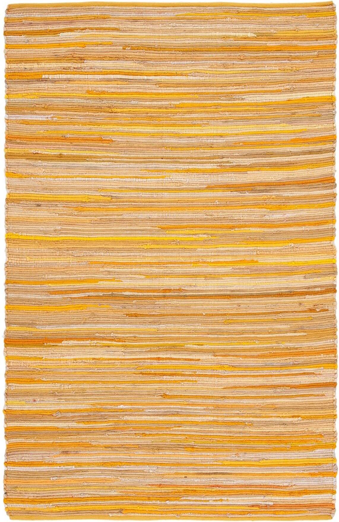 Safavieh Rag Rug Collection Multicolor, Yellow 96x120"