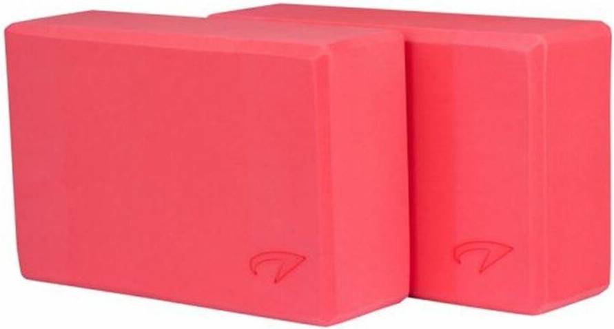 Yoga Block Set 2 Stück Rosa