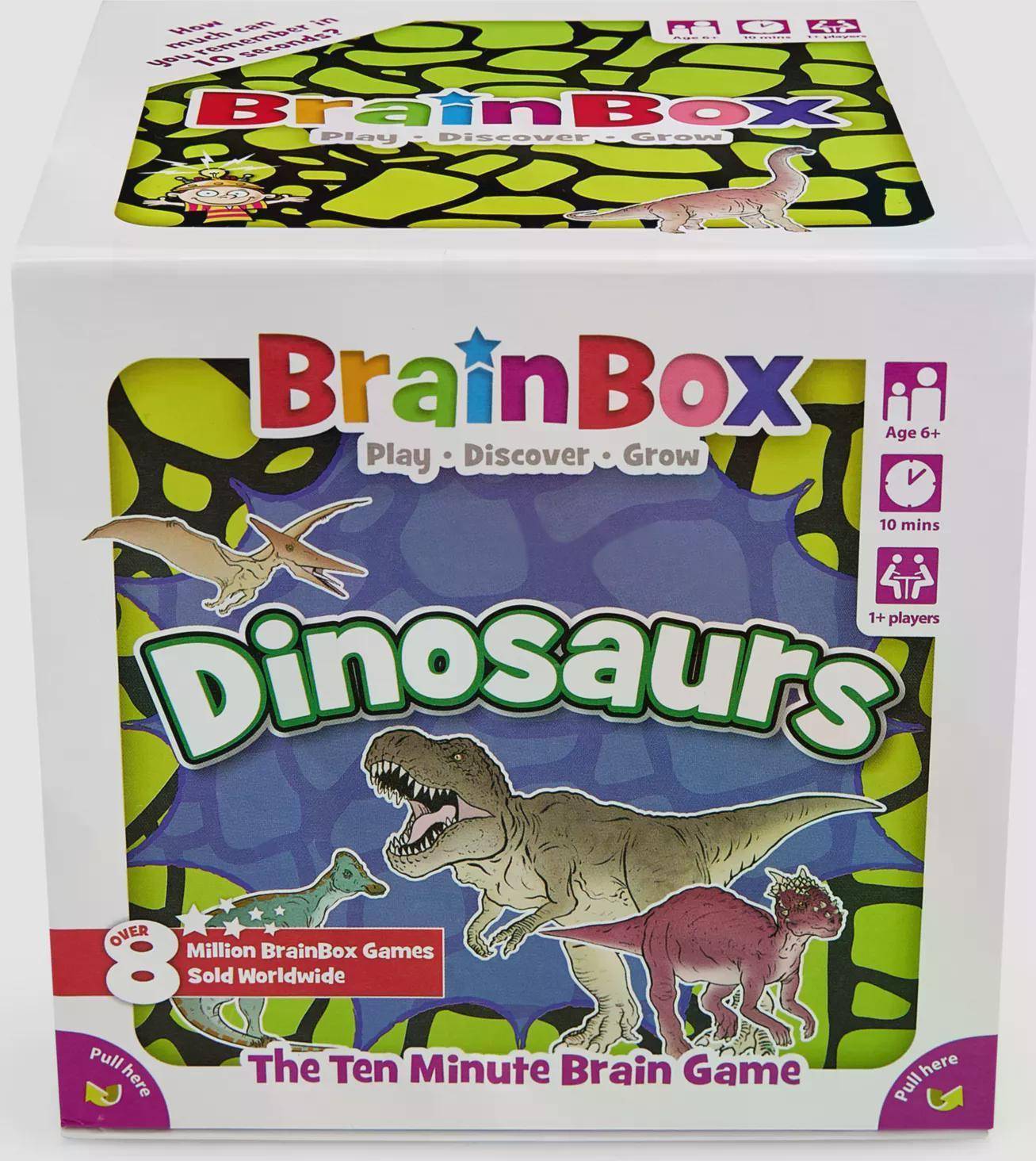 BrainBox Dinosaurs Card Memory Game
