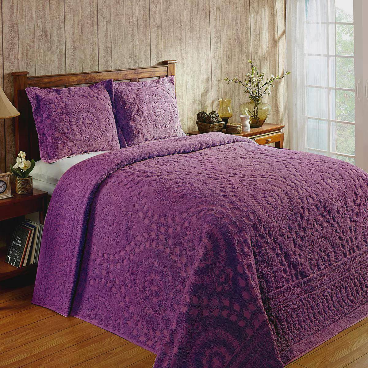 Better trends Rio Colcha Multicolor, Morado