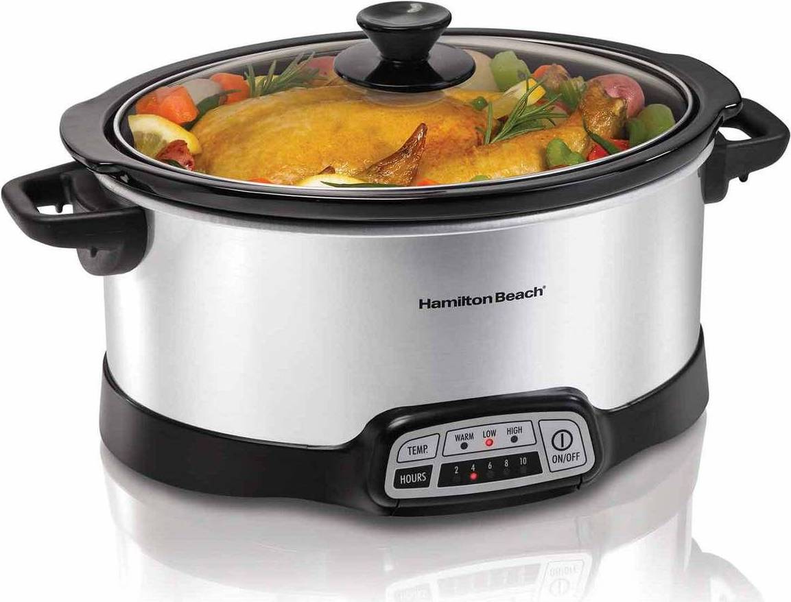 Crock pot Hamilton Beach 7 Quart Program Slow Cooker