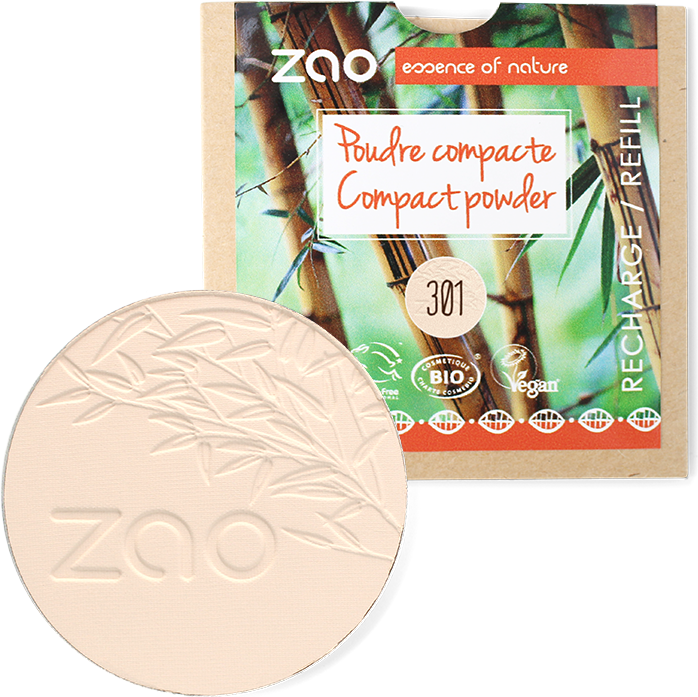 ZAO Refill Compact Powder 301 Ivory