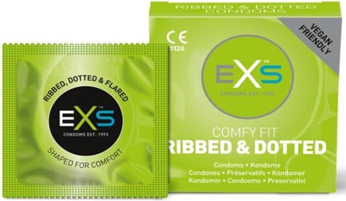 Comfy Fit Ribbed & Dotted 3-pack